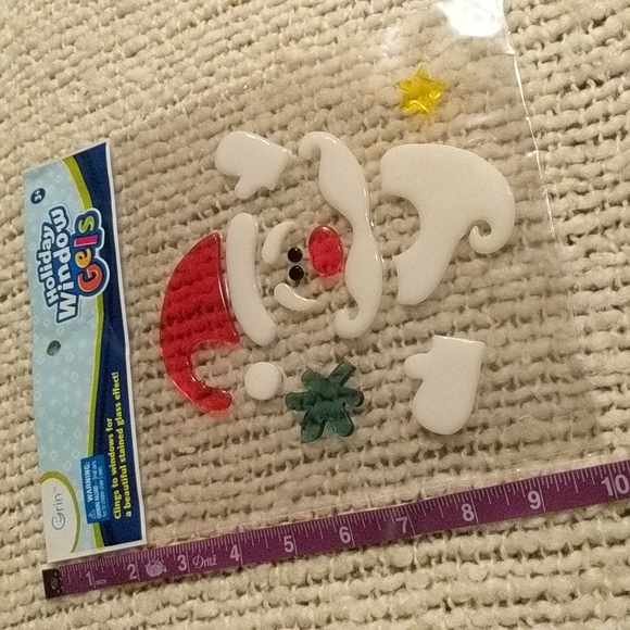 Holiday Window Gel Clings (3 New Packs) - Picture 5 of 8